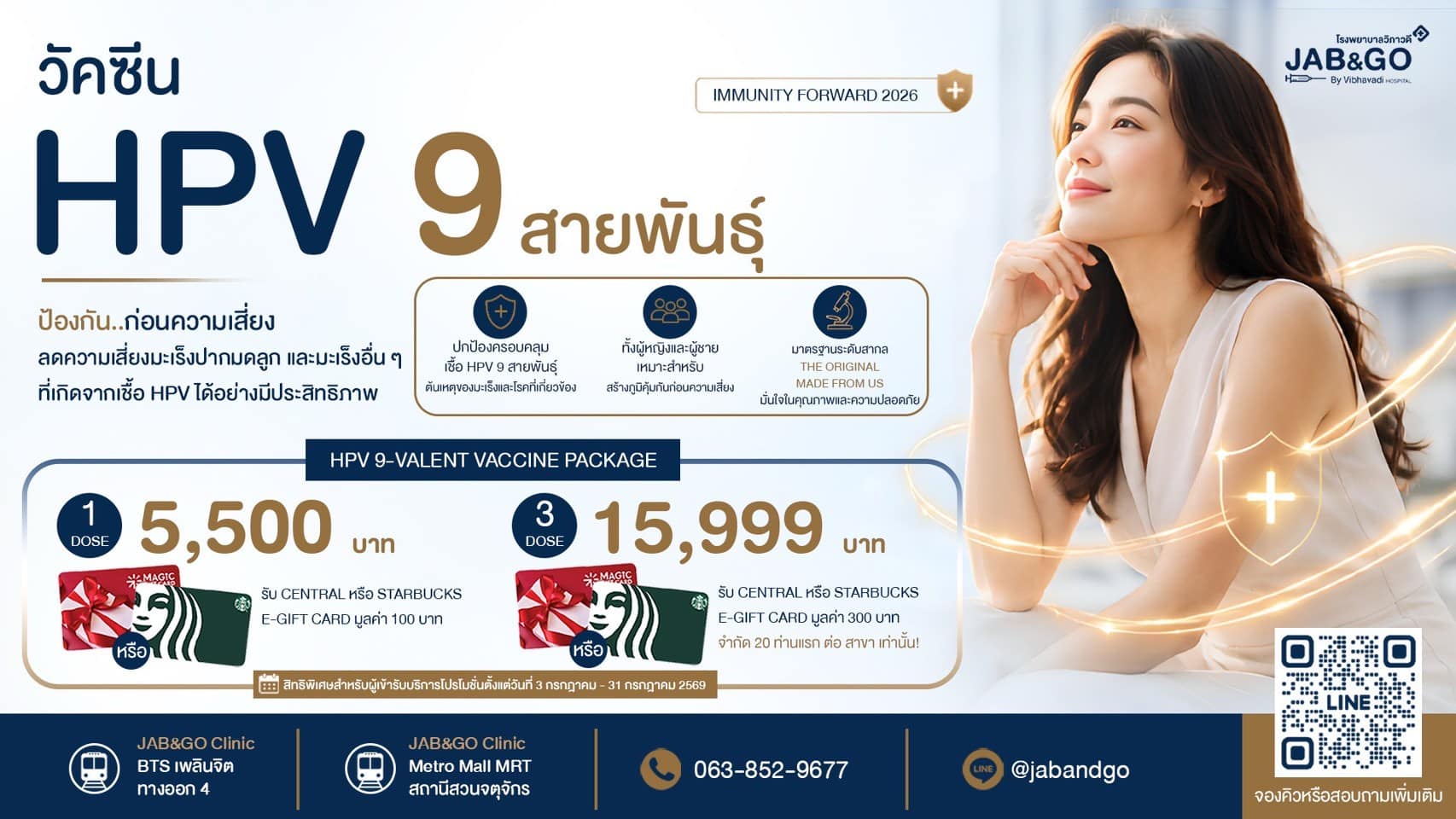 Promotion วัคซีน HPV